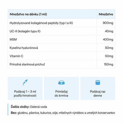 Healthy Petz Prémiový Tekutý Kolagén