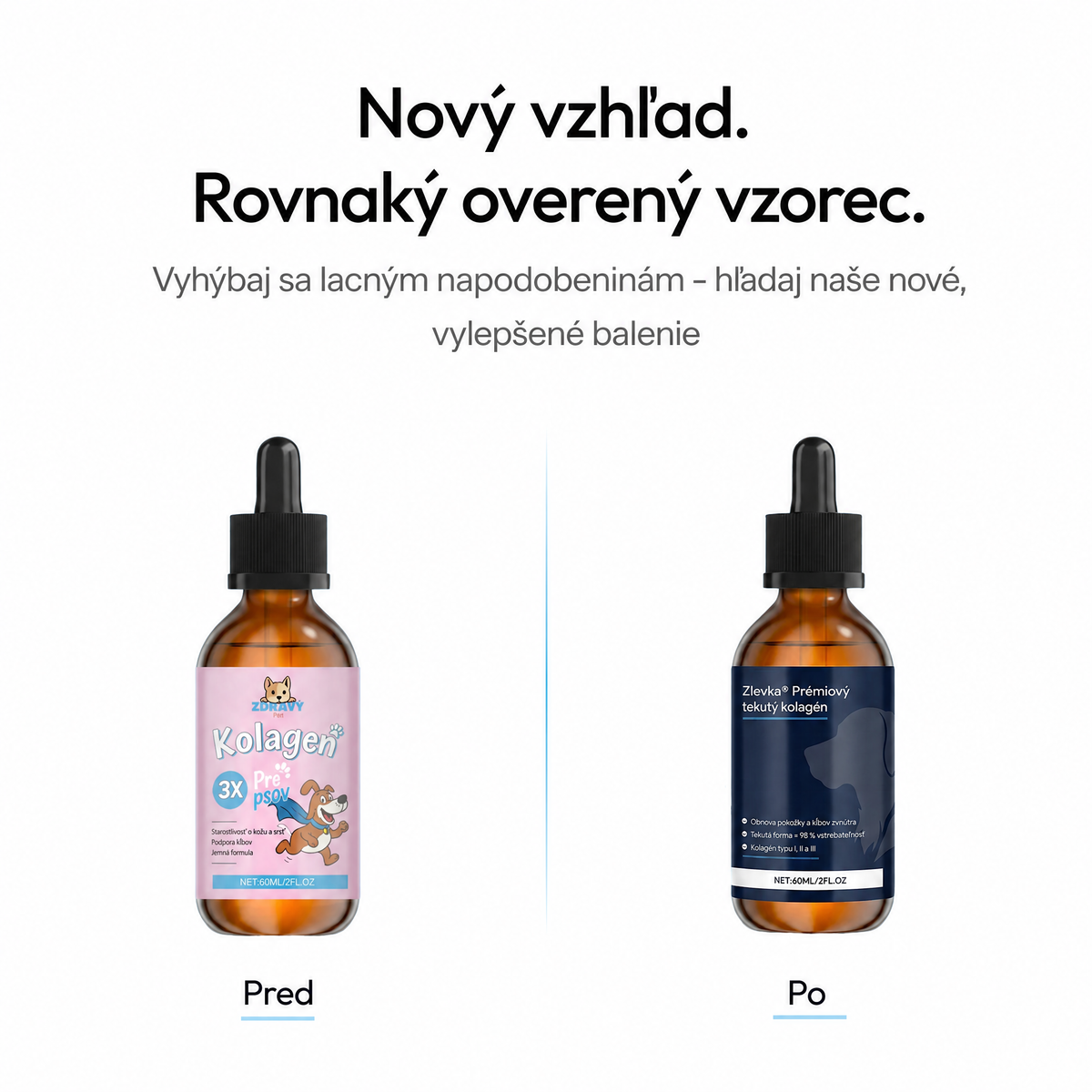 Healthy Petz Prémiový Tekutý Kolagén